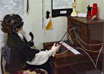 Early telephone exchange