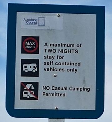 Freedom parking sign