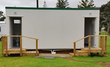 Toilet and shower facilities