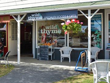 Specialty foods at Wild Thyme