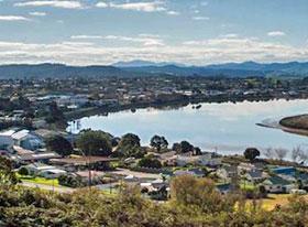 Dargaville as viewed from Harding Park - picture by JimBrack