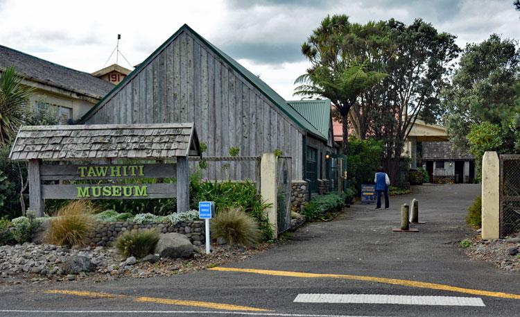 Entrance to the Tawhiti Museum