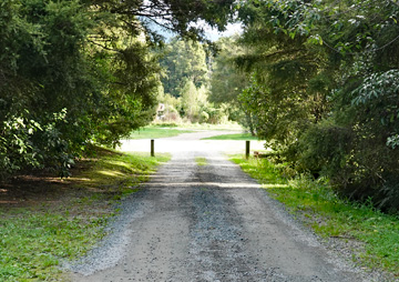 Entrance to the reserve