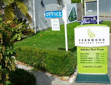 Fernwood Holiday Park Office