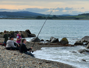 Fishing in Colac Bay