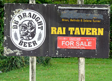 Rai Tavern sign