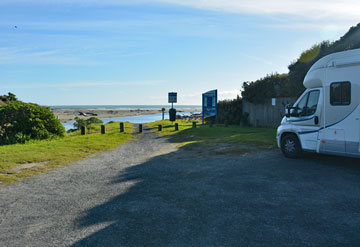 Parking in the reserve