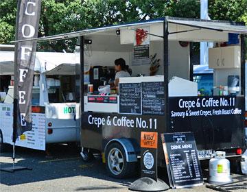 Market day stall on Sunday - coffee