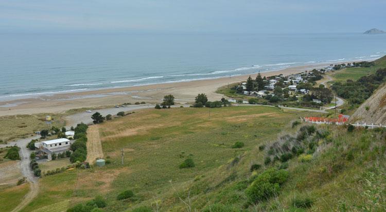 Ocean Beach Community and Parking Area