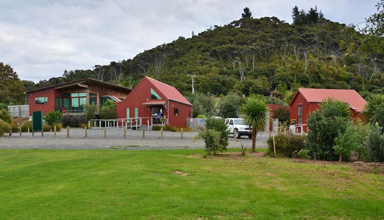 The Waikawau Bay DOC campsite