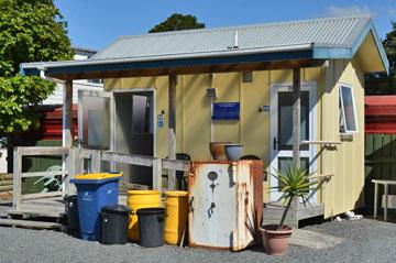 Ensuite toilet and shower building