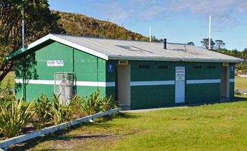 Shower and toilet facilities