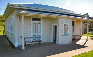 Campsite hall and facilities
