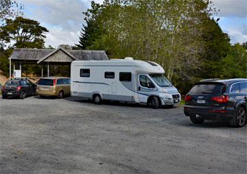 Parking next to the Wharf at Esplanade Reserve