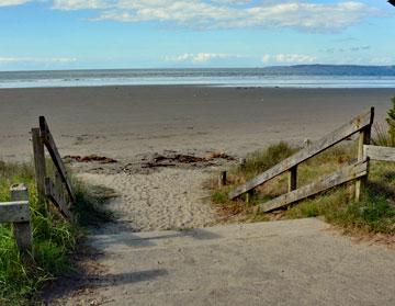 Access to the beach