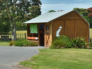 Information and registration kiosk