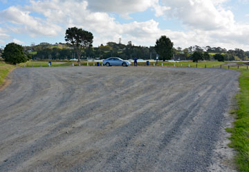 Parking in the reserve