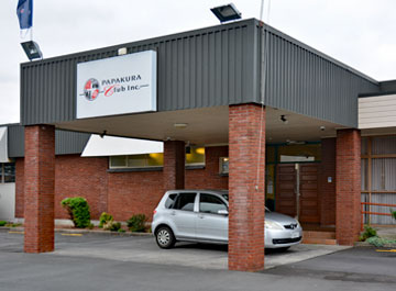 Papakura Club entrance