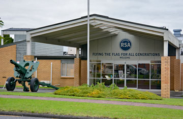Entrance to the RSA