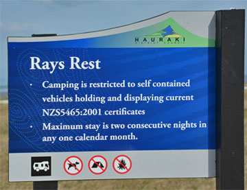 Ray's Rest sign