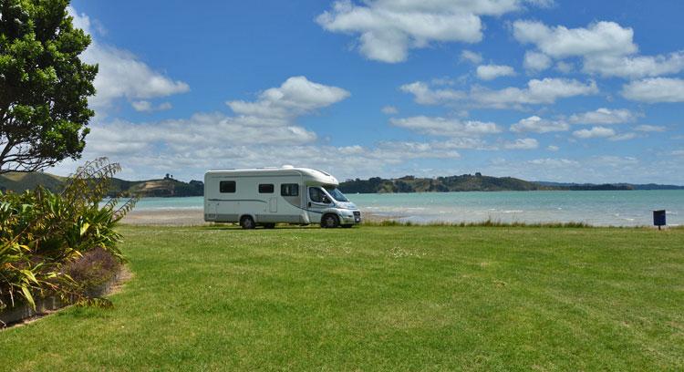 Parking on the reserve