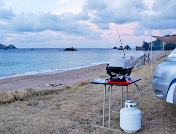 Barbeque by the beach