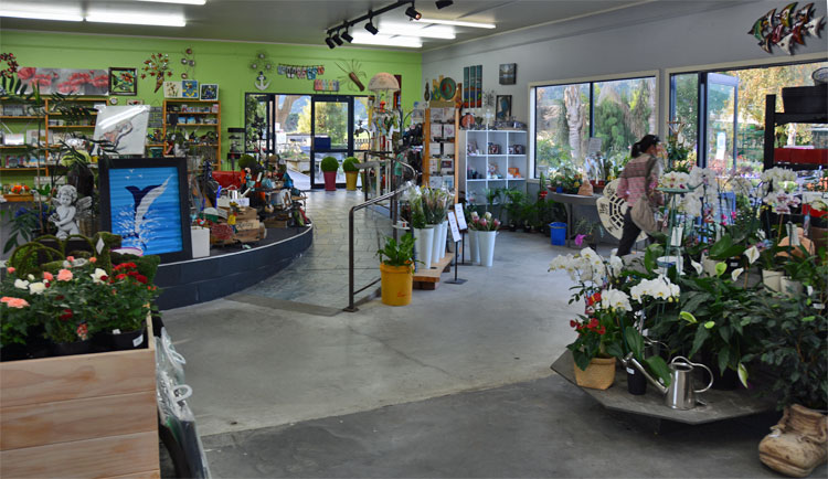 Inside the Garden Centre