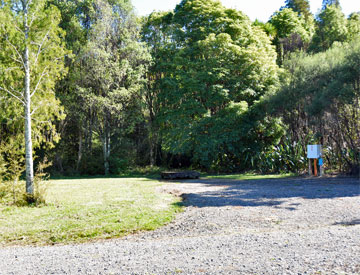 On-grass parking with power available