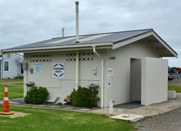 Toilets and dump station