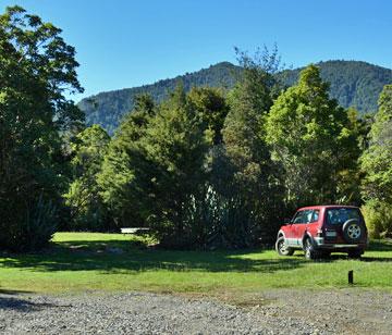 Camp ground parking