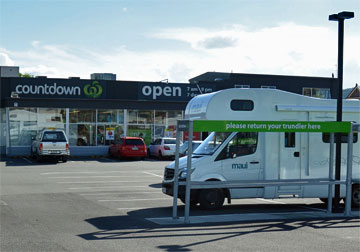 Waihi Countdown parking