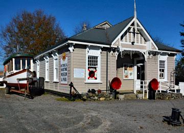 The museum and park entrance