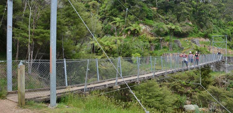 Swing bridge