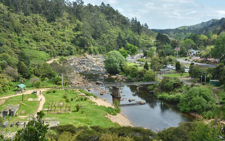 View over the river