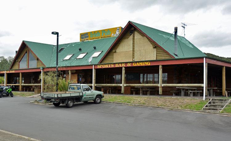 The Irish Pub next door