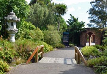 Bridge leading into the Chinese Scholars garden