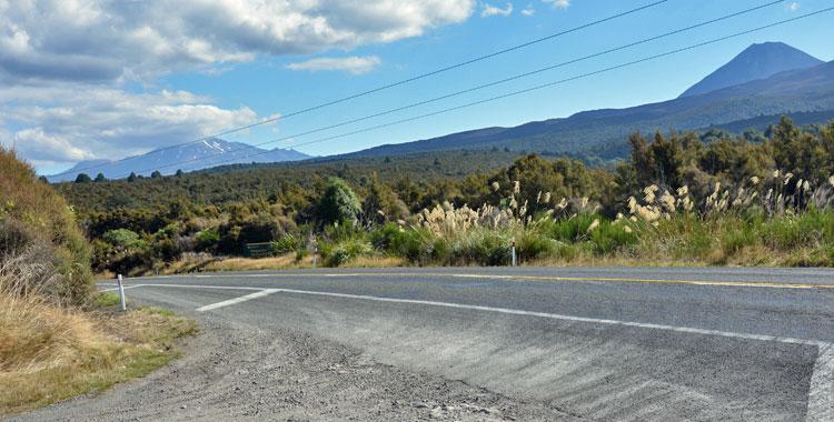 view of the mountains