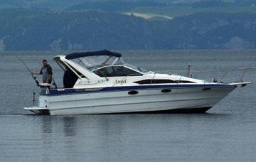 Fishing in the lake - just a short distance off shore