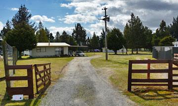 Entrance to the campground