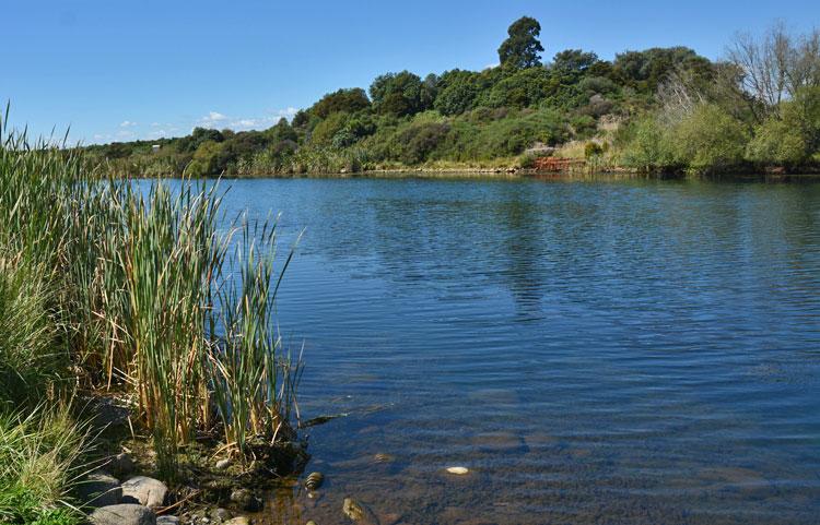 View over the river