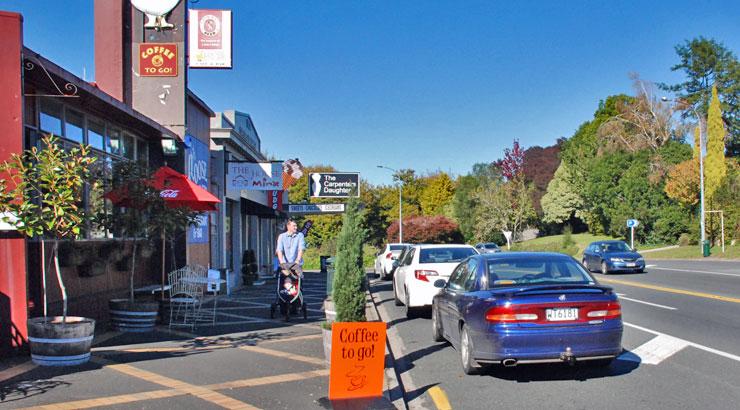 Coffee to go - upper main street