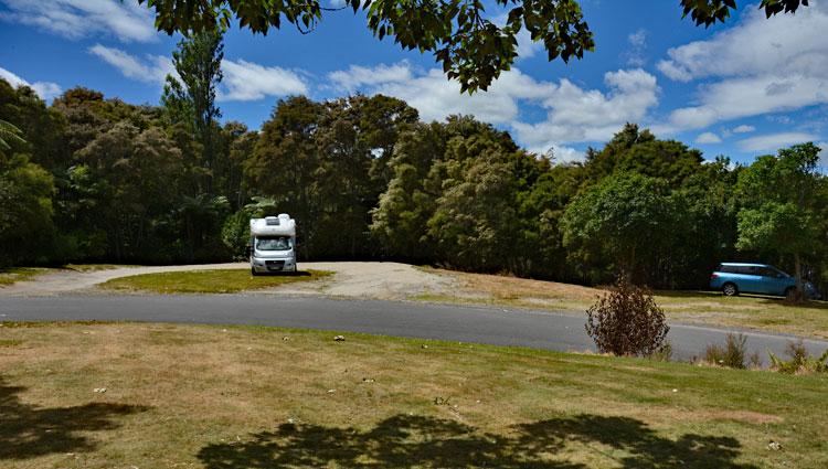 Keeley Reserve motorhome parking