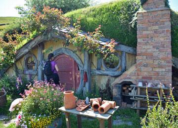 The Hobbit Hole for the local potter