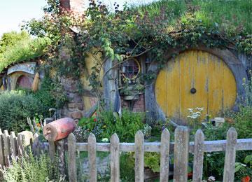 Yellow Hobbit Hole