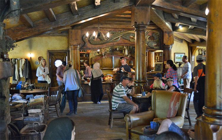 Inside the Green Dragon Inn