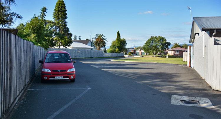 Club parking area