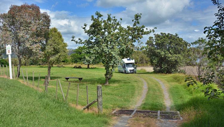 Entrance to the reserve