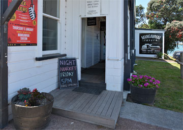 Entrance to the tavern