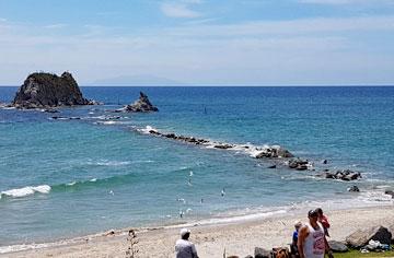 The beach at Mangawhai Heads