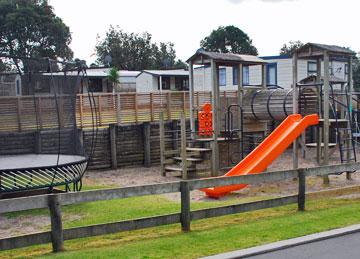 Adventure play area for the kids